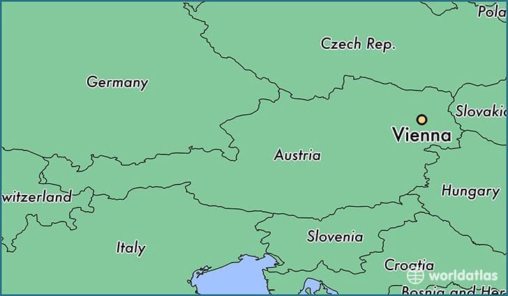 Виена на картата