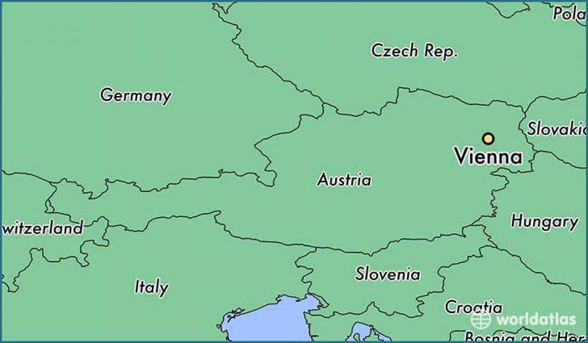 Виена на картата