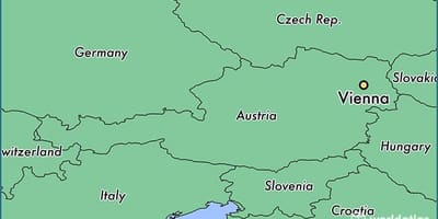 Виена на картата