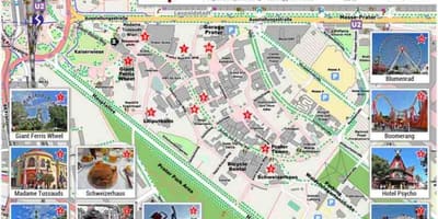 Карта Виенски парк и да се вози