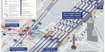 Карта на Виена платформата ДСК 