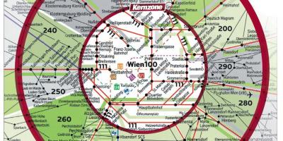 Виен 100 карта зона 