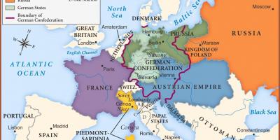 Виена Австрия карта на света