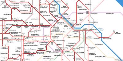 Виена Австрия трамвайна карта